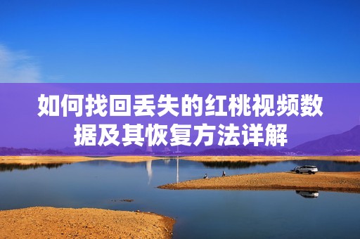 如何找回丢失的红桃视频数据及其恢复方法详解