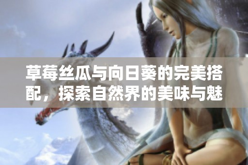 草莓丝瓜与向日葵的完美搭配，探索自然界的美味与魅力