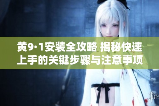 黄9·1安装全攻略 揭秘快速上手的关键步骤与注意事项