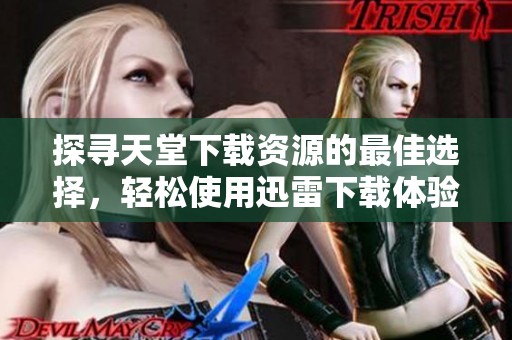 探寻天堂下载资源的最佳选择，轻松使用迅雷下载体验