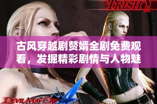 古风穿越剧赘婿全剧免费观看，发掘精彩剧情与人物魅力