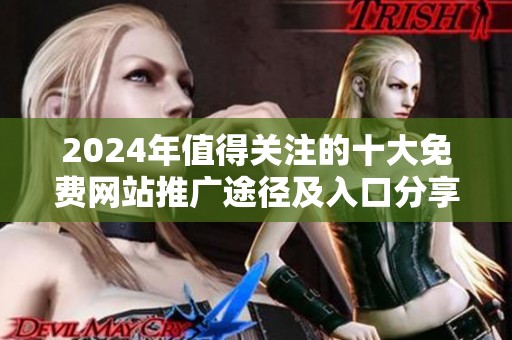 2024年值得关注的十大免费网站推广途径及入口分享