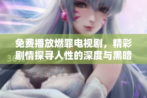 免费播放燃罪电视剧，精彩剧情探寻人性的深度与黑暗