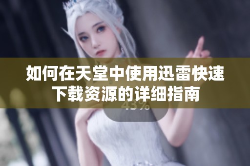 如何在天堂中使用迅雷快速下载资源的详细指南