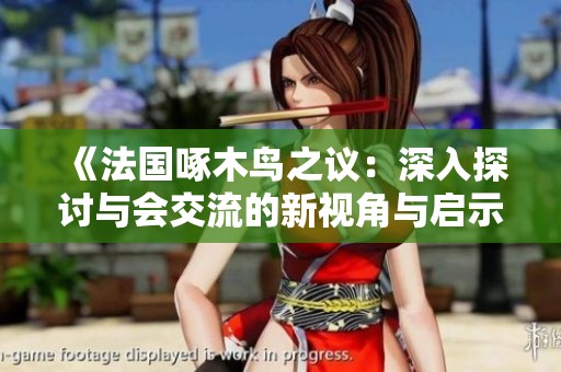 《法国啄木鸟之议：深入探讨与会交流的新视角与启示》