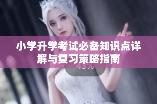 小学升学考试必备知识点详解与复习策略指南