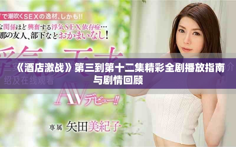 《酒店激战》第三到第十二集精彩全剧播放指南与剧情回顾