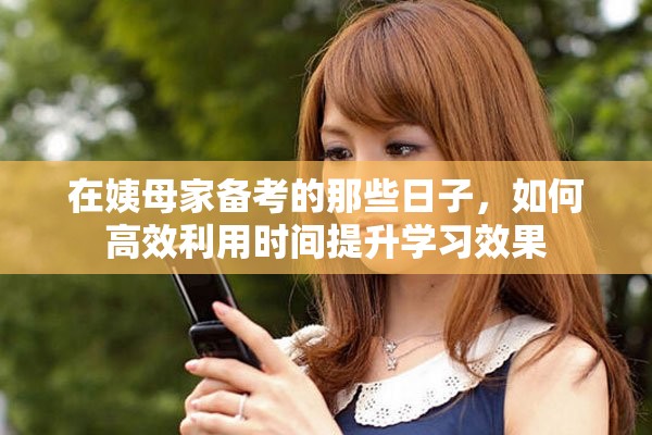 在姨母家备考的那些日子，如何高效利用时间提升学习效果