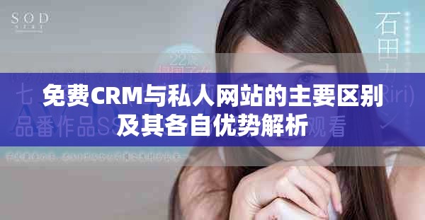 免费CRM与私人网站的主要区别及其各自优势解析