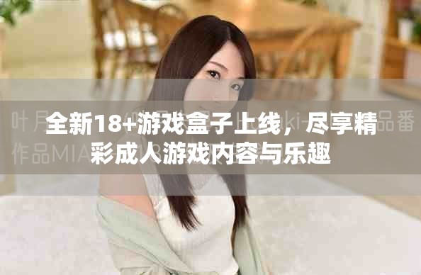 全新18+游戏盒子上线，尽享精彩成人游戏内容与乐趣