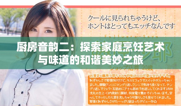 厨房音韵二：探索家庭烹饪艺术与味道的和谐美妙之旅
