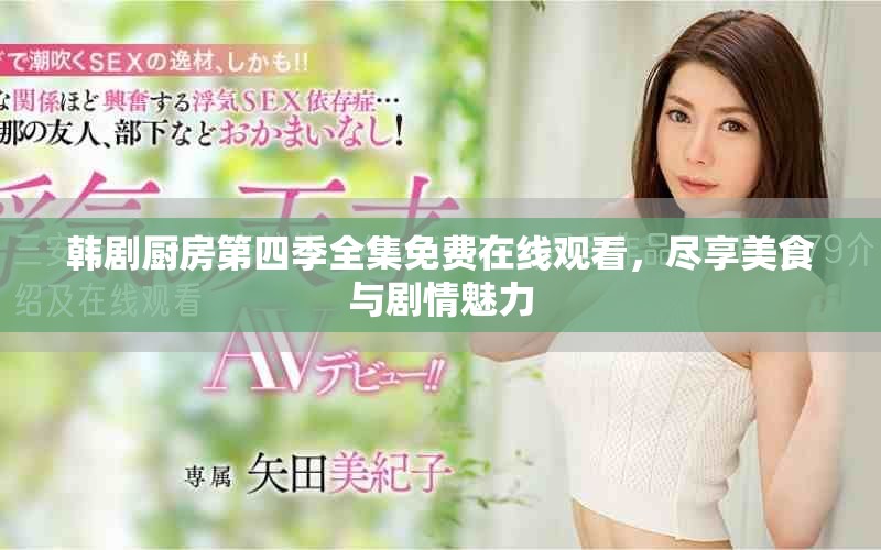 韩剧厨房第四季全集免费在线观看，尽享美食与剧情魅力