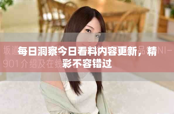 每日洞察今日看料内容更新，精彩不容错过