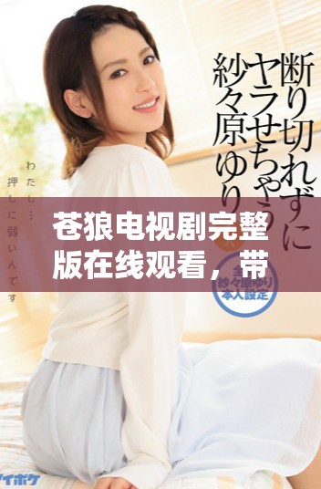 苍狼电视剧完整版在线观看，带您感受不一样的视听盛宴