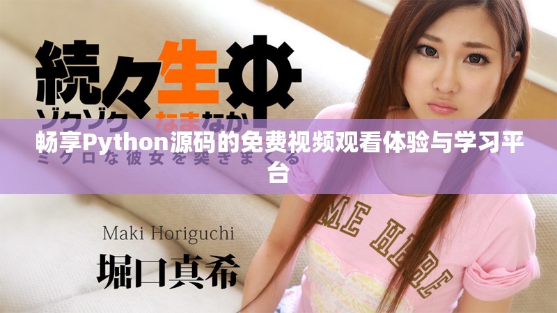 畅享Python源码的免费视频观看体验与学习平台