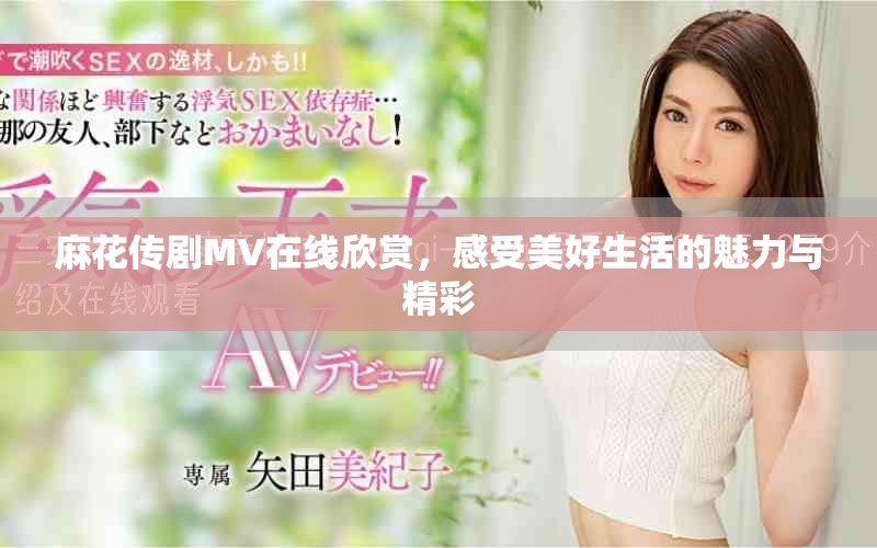 麻花传剧MV在线欣赏，感受美好生活的魅力与精彩