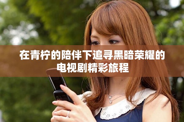 在青柠的陪伴下追寻黑暗荣耀的电视剧精彩旅程