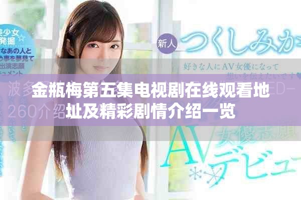 金瓶梅第五集电视剧在线观看地址及精彩剧情介绍一览