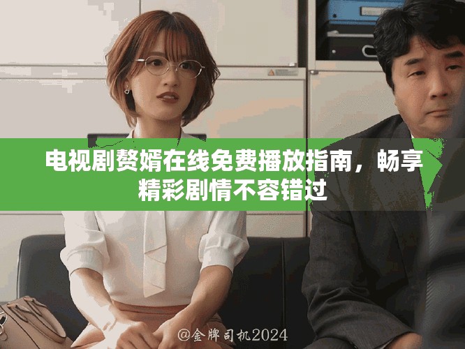 电视剧赘婿在线免费播放指南，畅享精彩剧情不容错过