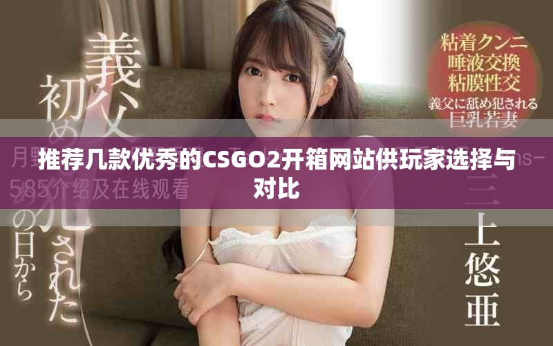 推荐几款优秀的CSGO2开箱网站供玩家选择与对比