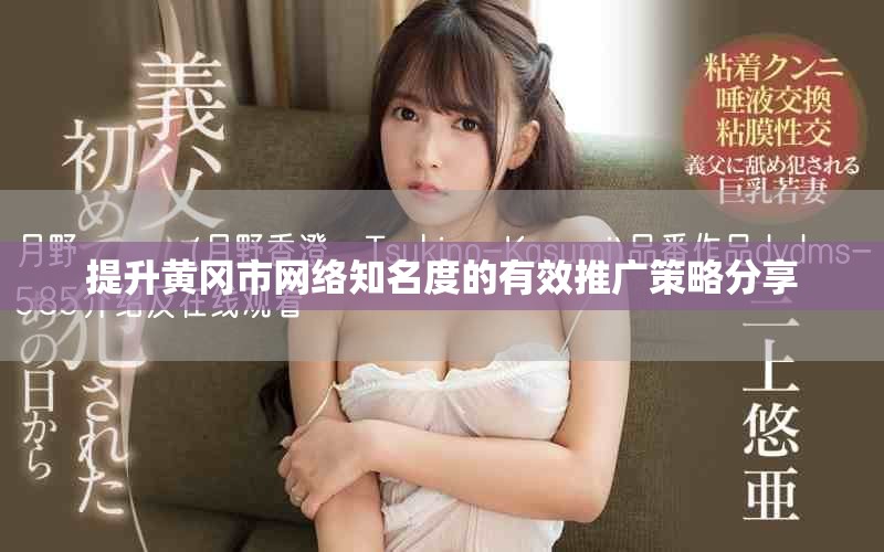 提升黄冈市网络知名度的有效推广策略分享