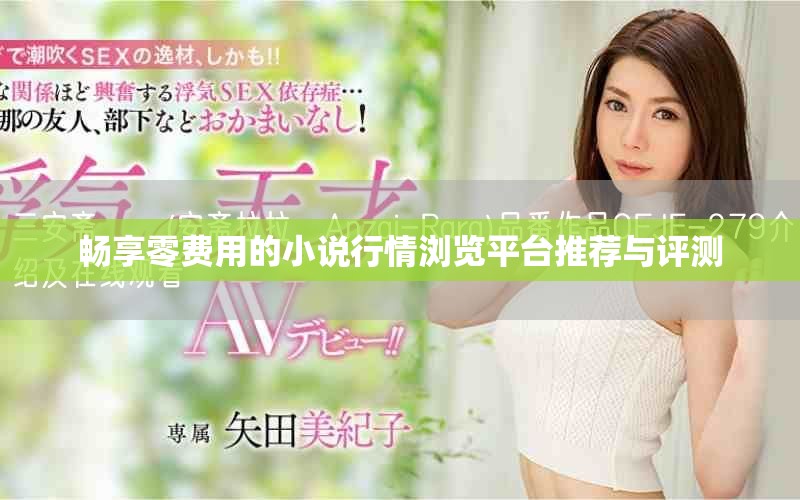 畅享零费用的小说行情浏览平台推荐与评测