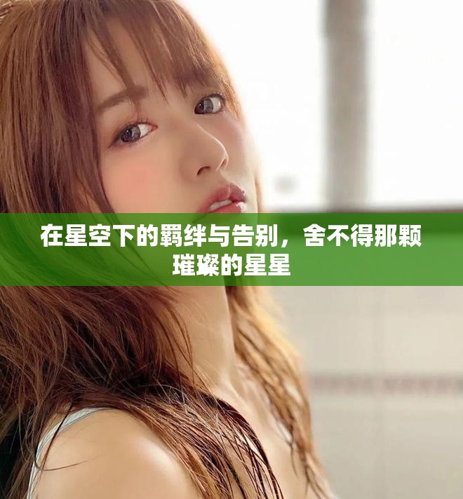 在星空下的羁绊与告别，舍不得那颗璀璨的星星