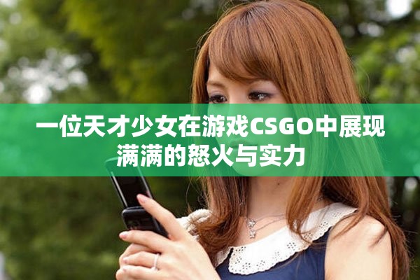 一位天才少女在游戏CSGO中展现满满的怒火与实力