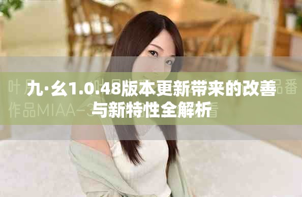 九·幺1.0.48版本更新带来的改善与新特性全解析