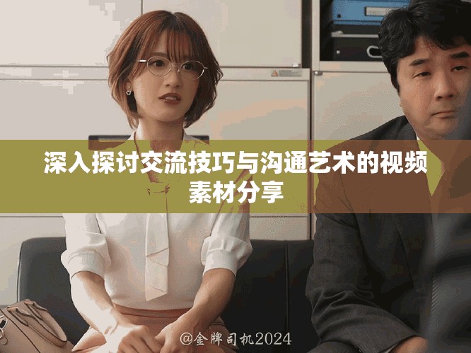 深入探讨交流技巧与沟通艺术的视频素材分享