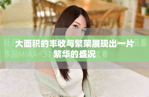 大面积的丰收与繁荣展现出一片繁华的盛况