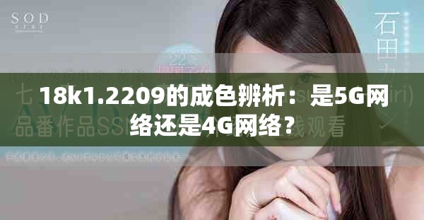 18k1.2209的成色辨析：是5G网络还是4G网络？