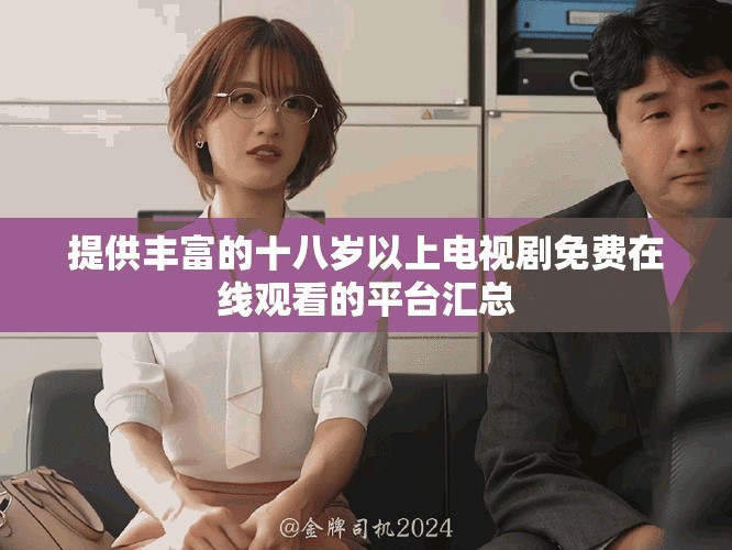 提供丰富的十八岁以上电视剧免费在线观看的平台汇总