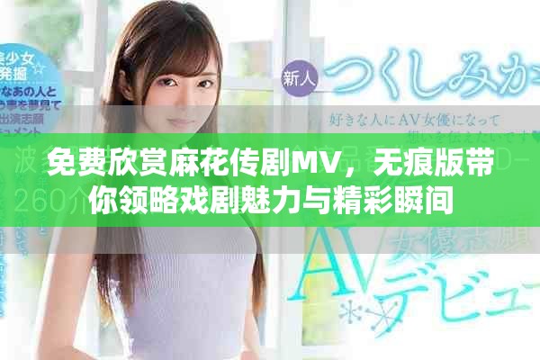 免费欣赏麻花传剧MV，无痕版带你领略戏剧魅力与精彩瞬间