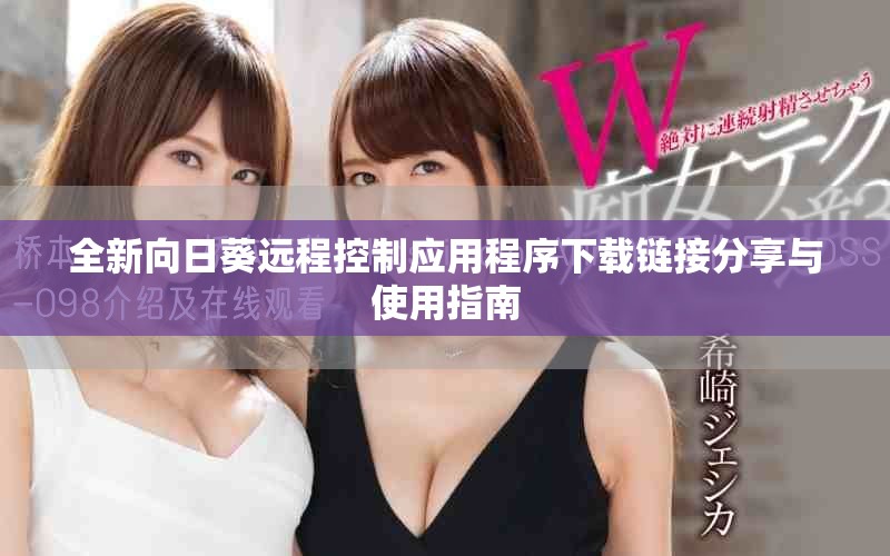 全新向日葵远程控制应用程序下载链接分享与使用指南