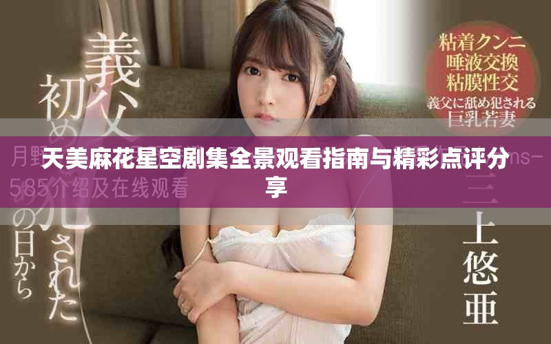 天美麻花星空剧集全景观看指南与精彩点评分享