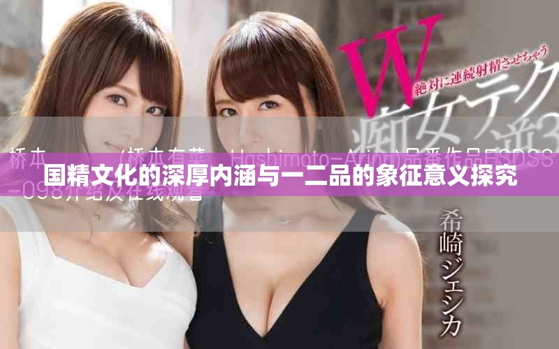 国精文化的深厚内涵与一二品的象征意义探究
