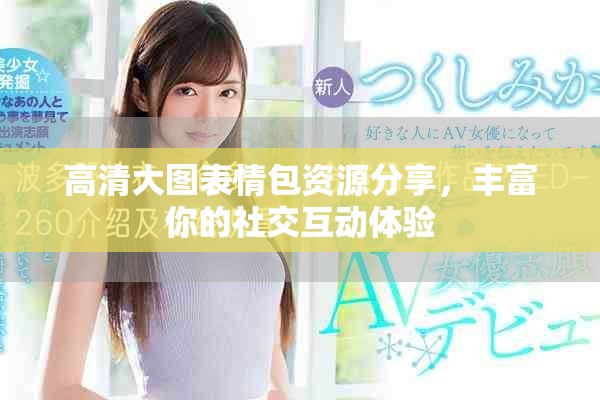 高清大图表情包资源分享，丰富你的社交互动体验
