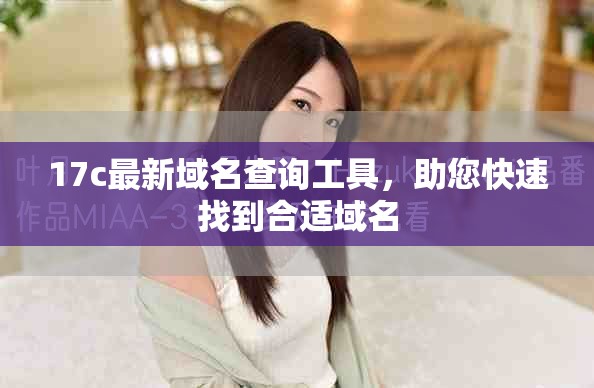 17c最新域名查询工具，助您快速找到合适域名