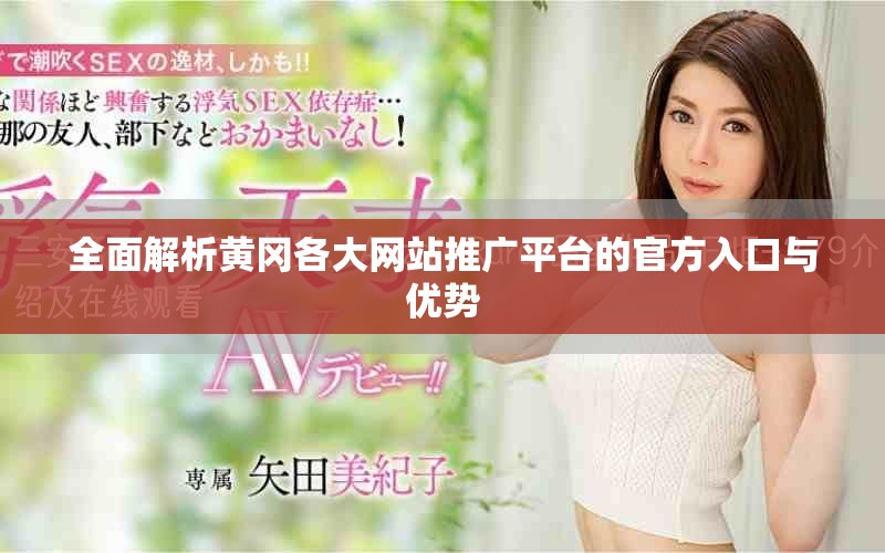 全面解析黄冈各大网站推广平台的官方入口与优势