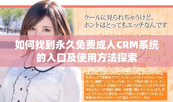 如何找到永久免费成人CRM系统的入口及使用方法探索