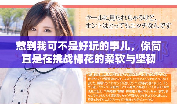 惹到我可不是好玩的事儿，你简直是在挑战棉花的柔软与坚韧