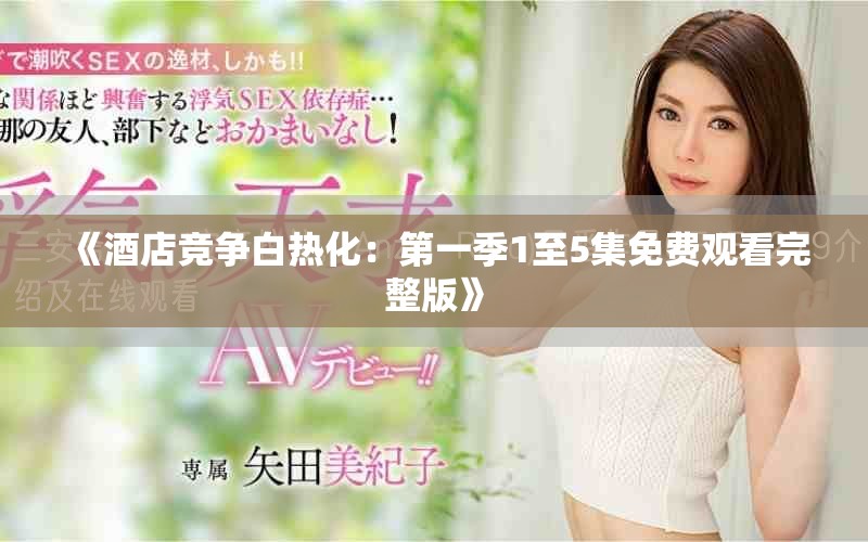 《酒店竞争白热化：第一季1至5集免费观看完整版》