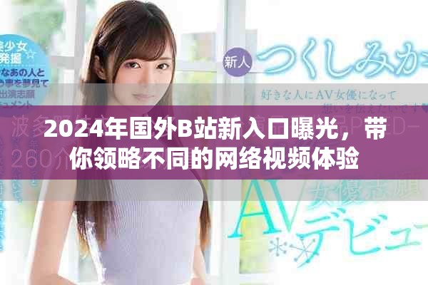 2024年国外B站新入口曝光，带你领略不同的网络视频体验