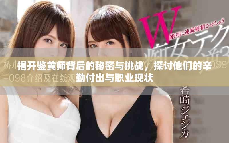 揭开鉴黄师背后的秘密与挑战，探讨他们的辛勤付出与职业现状