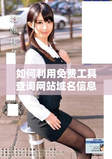 如何利用免费工具查询网站域名信息和注册情况