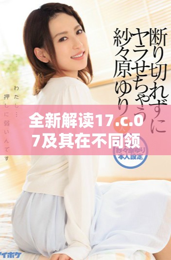 全新解读17.c.07及其在不同领域的影响