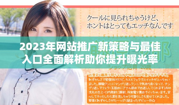 2023年网站推广新策略与最佳入口全面解析助你提升曝光率