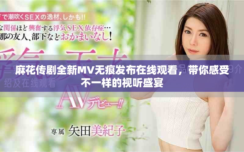 麻花传剧全新MV无痕发布在线观看，带你感受不一样的视听盛宴