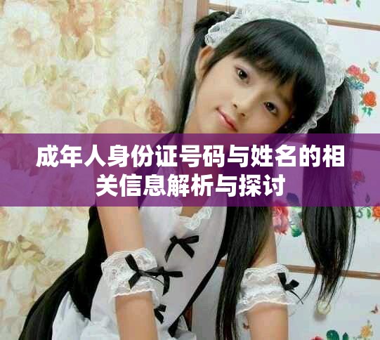 成年人身份证号码与姓名的相关信息解析与探讨